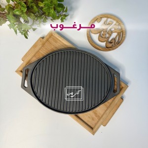 استیک پز چدنی بیضی کیفیت مرغوب