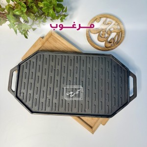 استیک پز چدنی 8 ضلعی کیفیت مرغوب